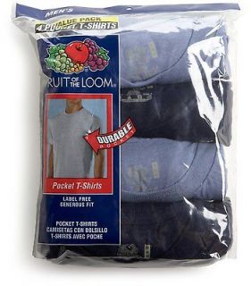 fruit of the loom t shirts pack in Clothing,  