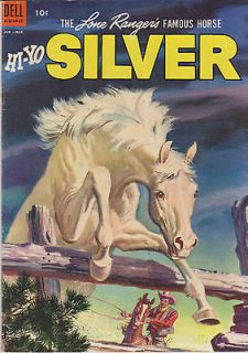 The Lone Rangers Famous Horse Hi Yo Silver #9, Very Fine Condition