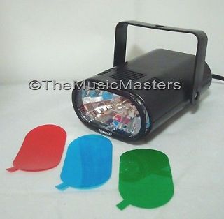 Mini Strobe Light Flashing Party Dance Lamp w/ Speed Control & 3 Color 