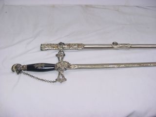 antique m c lilley knights templar sword germany named time left $ 249 