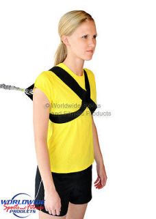   Power Resistance HARNESS Trainer Sports Speed Training Tow Line&Handle