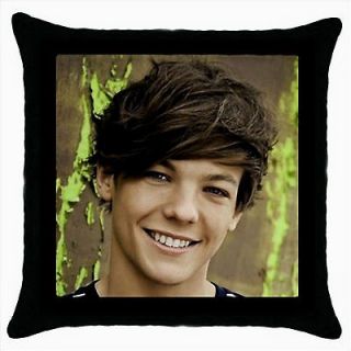 NEW* VERY HOT LOUIS TOMLINSON ONE DIRECTION Throw Pillow Case Cushion 