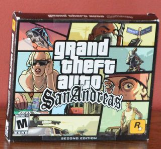   Theft Auto San Andreas GTA SA PC Game Brand New/Sealed XP/Vista/7