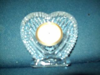 waterford crystal heart shape clock  12 99