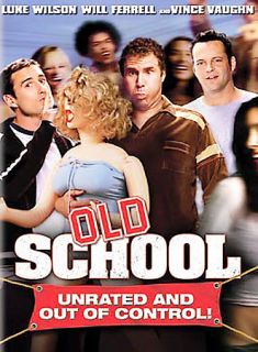 Old School DVD, 2003, Full Frame Unrated Version