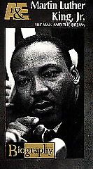 Biography Martin Luther King, Jr. (VHS,