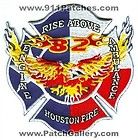 Houston Fire Dept Station 82 Engine Ambulance Rescue EMS FD Patch 