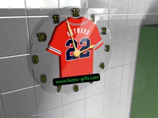 Major League Baseball (MLB)   PERSONALISED Acrylic Wall Clock   Gift