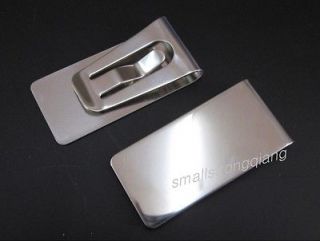   New Slim Stainless Steel Money Clip Pocket Wallet money card holder