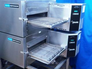 1132 Lincoln Electric Impinger II Convection Oven with 2 decks