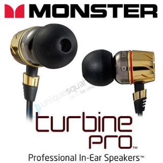 Monster Turbine Pro with ControlTalk In Ear only Headphones   Gold