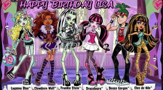 monster high edible images in All Occasion Party Supplies