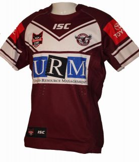 2012 Authentic Manly Sea Eagles NYC Toyota Cup Player Issue Jersey