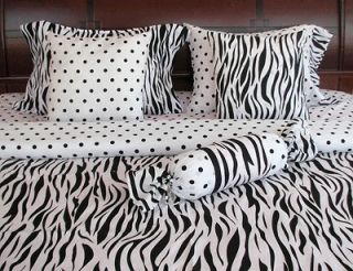 pcs zebra polka dot luxury bed in a bag full kf251 time left $ 59 99 