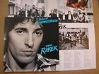   The River DOUBLE LP lyric insert & picture inner Hungry Heart