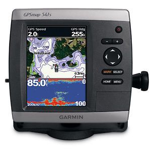 GARMIN GPSMAP 541s MARINE GPS CHARTPLOTTER FISHFINDER w/TRANSDUCER 010 
