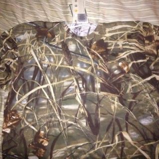 Mountain Dew Realtree Camo Max 4 Shirt Size XL, Dew Outdoors Promotion 