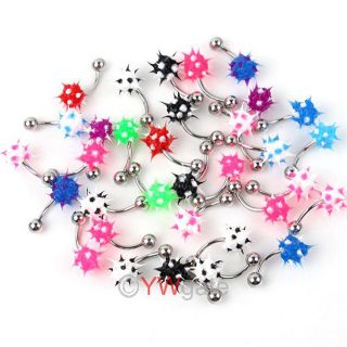 wholesale lots 4 40pcs body piercing jewelry navel belly button