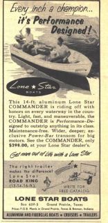 1956 ad a lone star boats 14 ft time left
