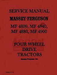 massey ferguson mf 4800 4840 4880 4900 service manual time