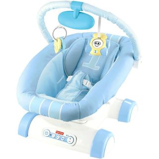Fisher Price Cruisin Ride Car Motion Soother Infant Bouncer Seat