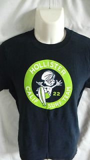 NWT MENS HOLLISTER CA SURFING GRAY T SHIRT SIZE M
