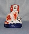 Lee Pup McCarty pottery Carnevale Olive Boat White