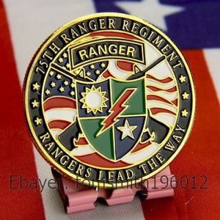 army 75th ranger regiment military challenge coin 636