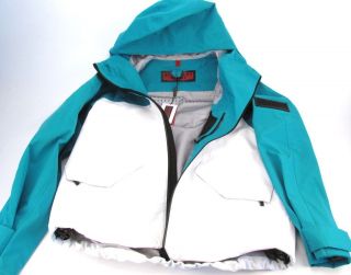 BURBERRY SPORT Rain Coat Slicker Anorak Waterproof Womens Large / XL 