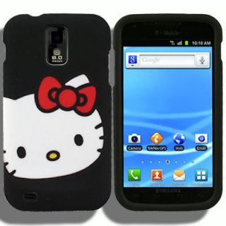 Case for Samsung Galaxy S II T Mobile L Hello Kitty Pouch Faceplate 