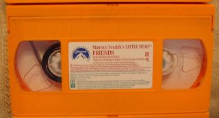 Little Bear Friends Maurice Sendaks 4 Classics! $3 Ships 1 VHS & $5 