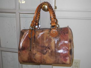 maurizio taiuti genuine leather handbag made in italy new