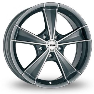 18 Rial Roma Alloy Wheels & Dunlop SP01 (Run Flat) Tyres   AUDI 