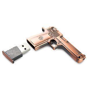   GB Metal Gun shape USB Flash drive Pistol Shaped 8G Memory Stick