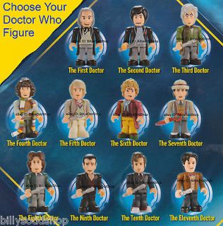   Character Building Micro Figures YOU CHOOSE LEGO DR Mini fig Tennant