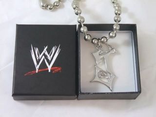 JEFF HARDY J Logo WWE Pendant  & Box