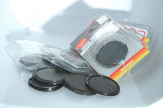 Snap On Front Lens Cap 49mm 52mm 58mm 62mm 68mm Pick One to Buy
