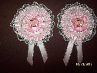 baby shower pin on favors 15 pink 