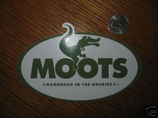 moots mountain road bike bicycle sticker decal green  4 98 