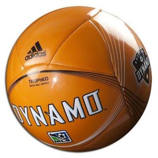 adidas MLS Capitano 2012 Soccer Ball Houston Dynamo Brand New / Orange 