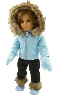   CLOTHES FOR 18 AMERICAN GIRL Winter Ski Jacket, Pants, Gloves, Boots
