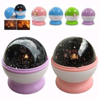 LED Rotary Cosmos Moon Star Starry amazing Dreaming Romantic Night 