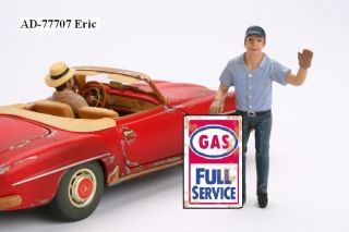 american diorama gas station eric figure 1 18 77707 time