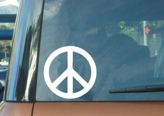 Peace Sign Symbol 5 inch Hawaiian   Hawaii Car Laptop Vinyl Decal 