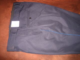 Image Apparel Dark Navy uniform Pant w/ Royal Blue Strip Mens Size 