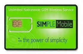   MICRO SIM unlimited plan(tmobile network) cell phone users)+ Bonus