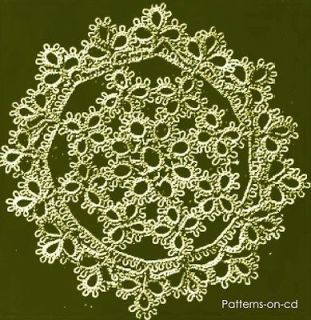 Victorian era Butterick netting & tatting shuttle instruction lace 