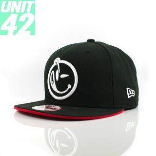 Yums New Era 9FIFTY Snapback Cap Classic Face Black/Red/White Snapback