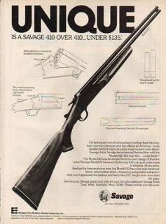 1978 savage ad model 242 410 under 410 shotgun time
