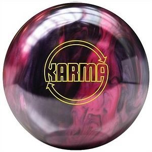 brunswick karma pearl purple pink 15 lbs bowling ball returns